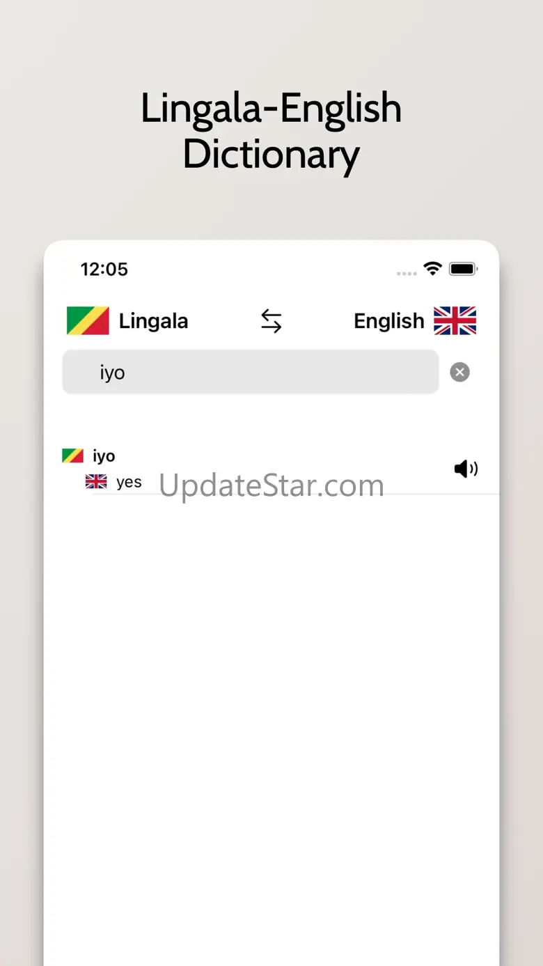 Lingala-English Dictionary 1.1
