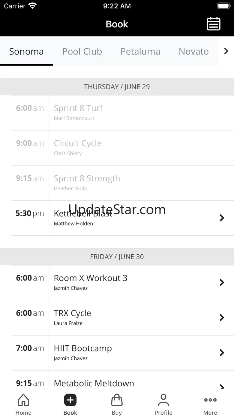 Sonoma Fitness 7.305.0