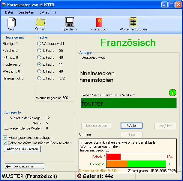 Karteikasten 2.2