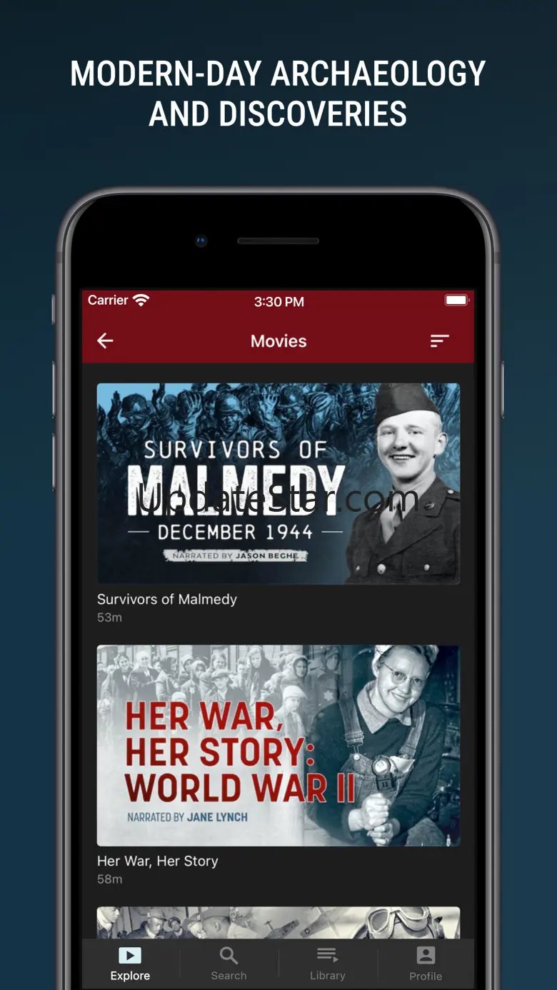 WWII Streaming Channel 8.321.1