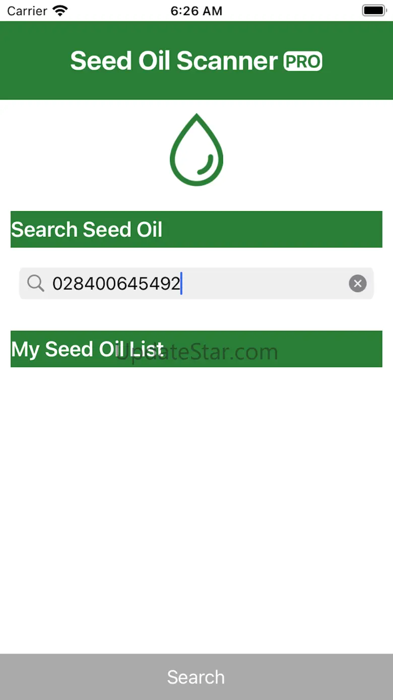 Seed Oil Scanner 1.1