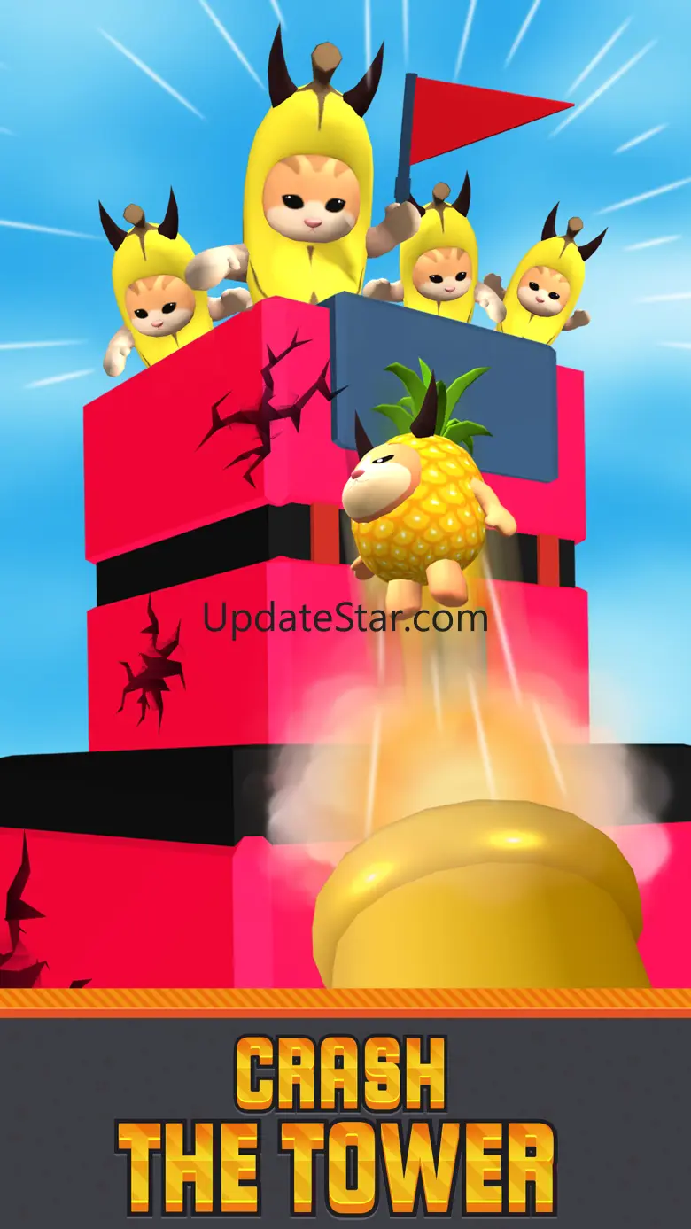 Banana Cat Fruit Merge Fight 1.7