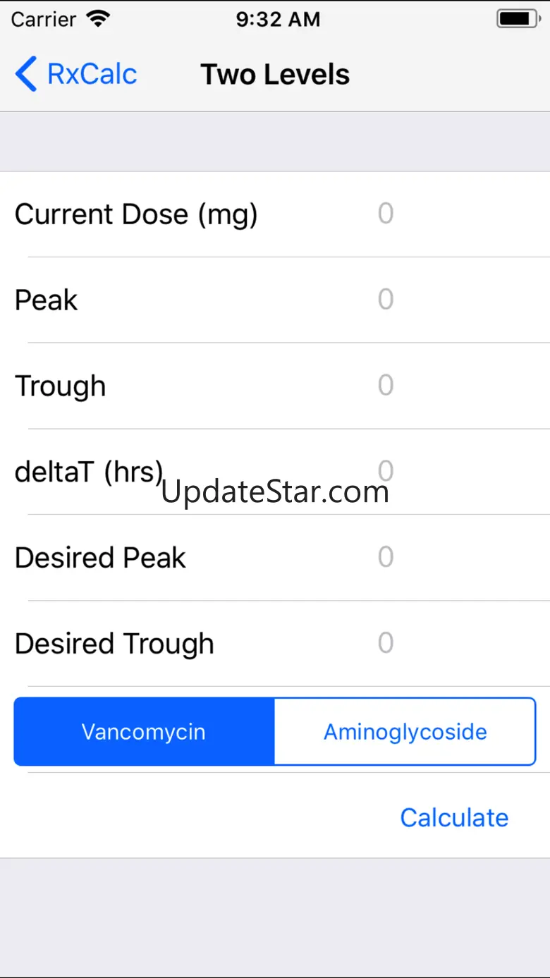 RxCalc 1.6