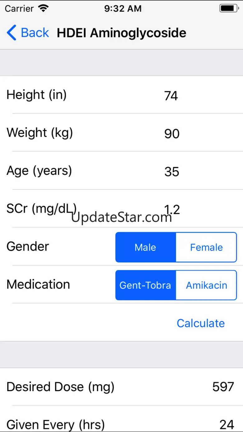 RxCalc 1.6