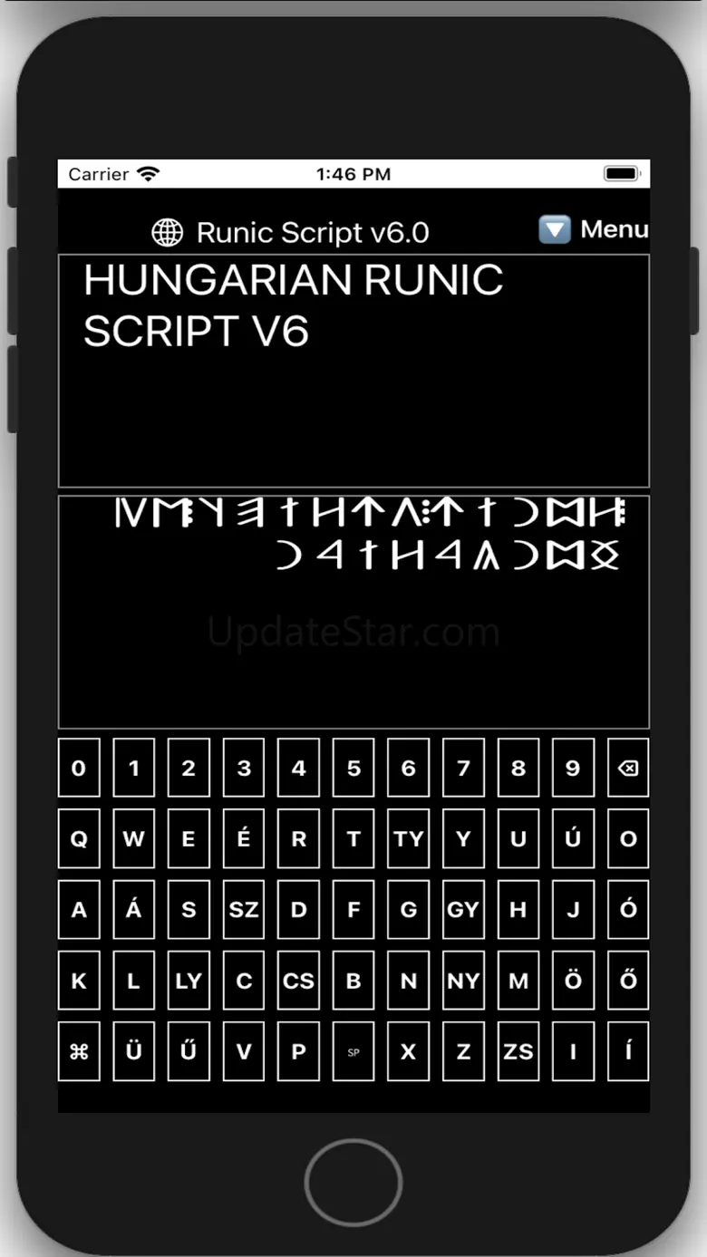 Runic script alphabet v3