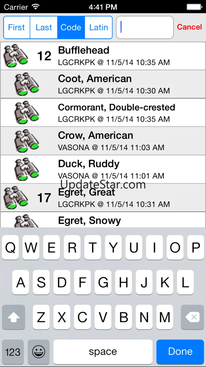 Birdwatcher's Diary 8.3