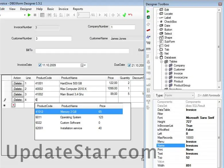 DBEX Database Explorer
