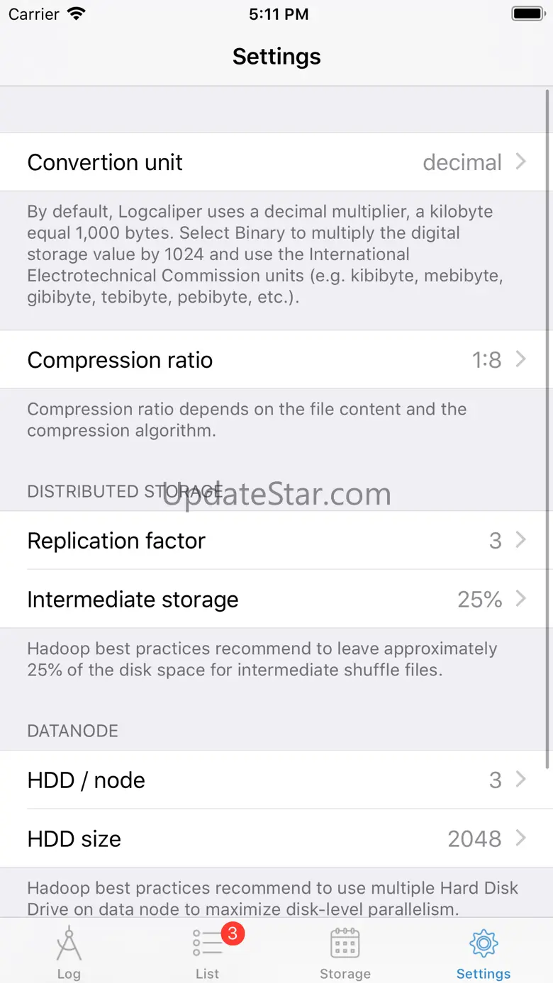 Logcaliper 2.6.1