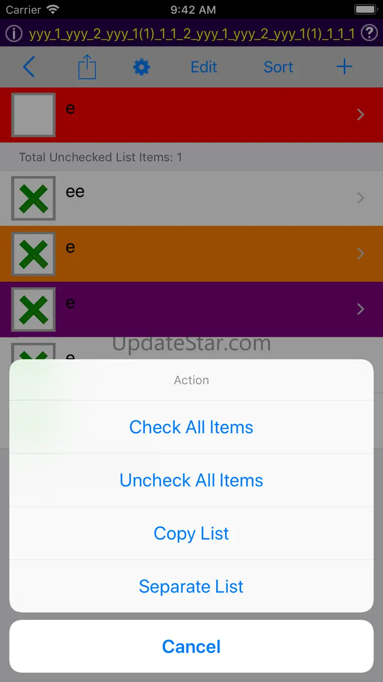 iChecklist 1.92