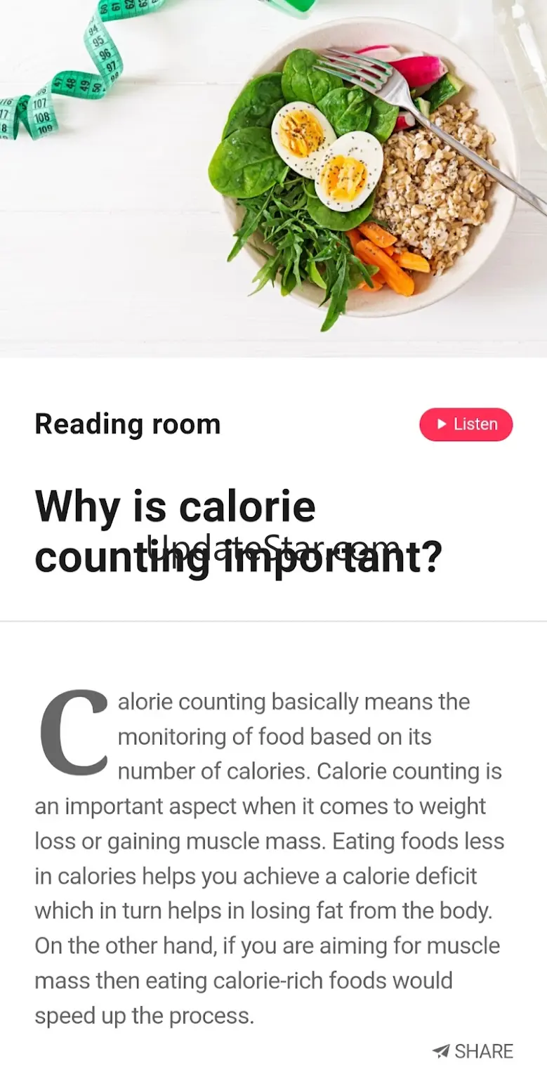 AI Calorie Counter App 1.0.177