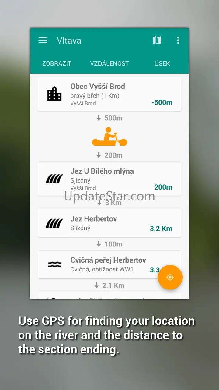 Canoeing navigation 2.17