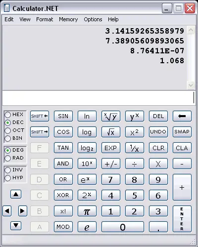 Calculator.NET 2.3.3