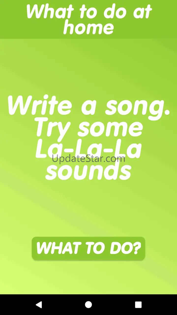 What to do if you are bored? 1.05