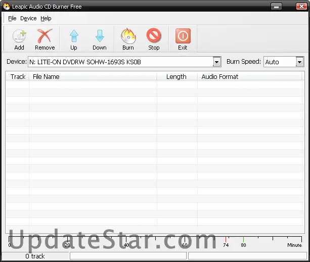 Leapic Audio CD Burner Free 3.0