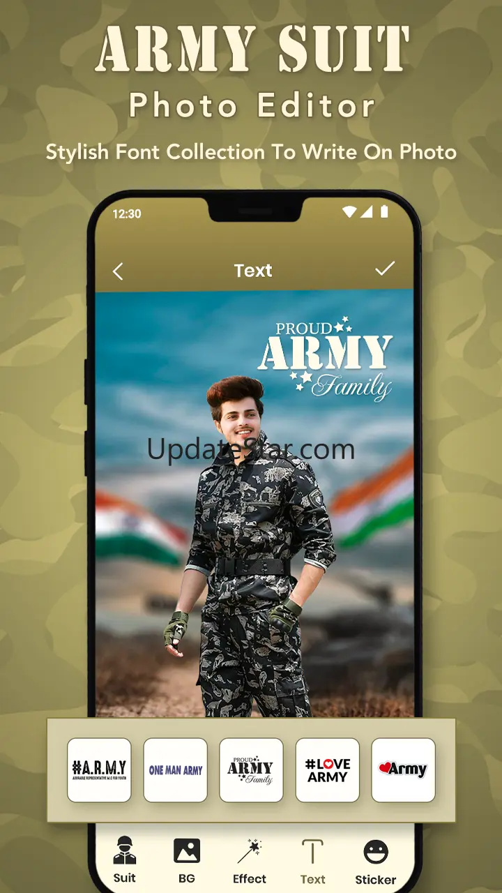 Army Photo Suit  Editor - Comm 1.3