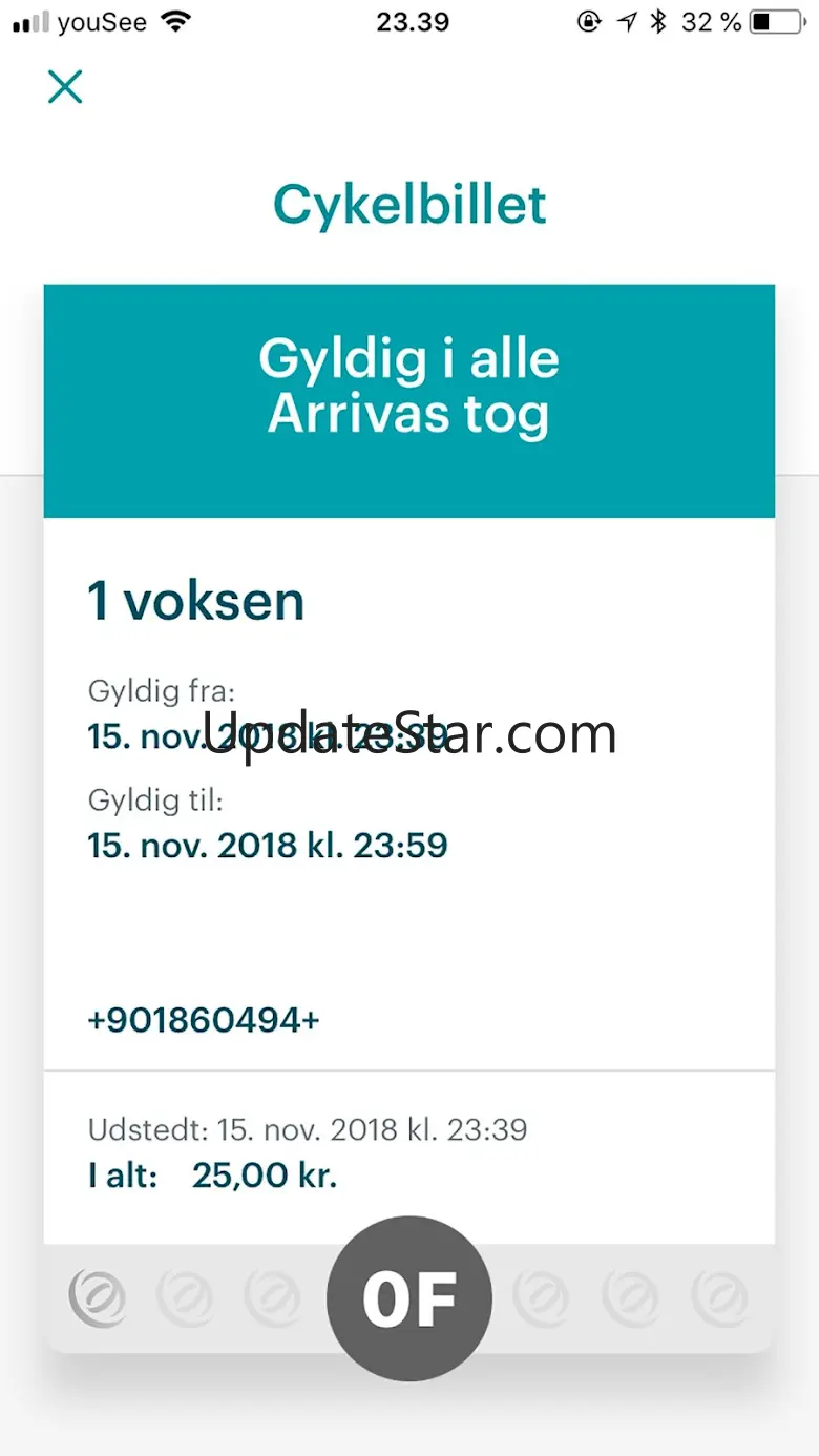 Arriva Tog 1.39-32.6