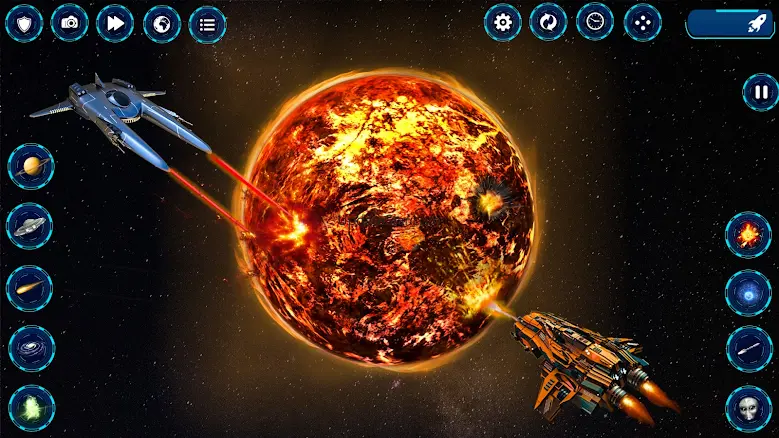 solar planet destroying game 2.8