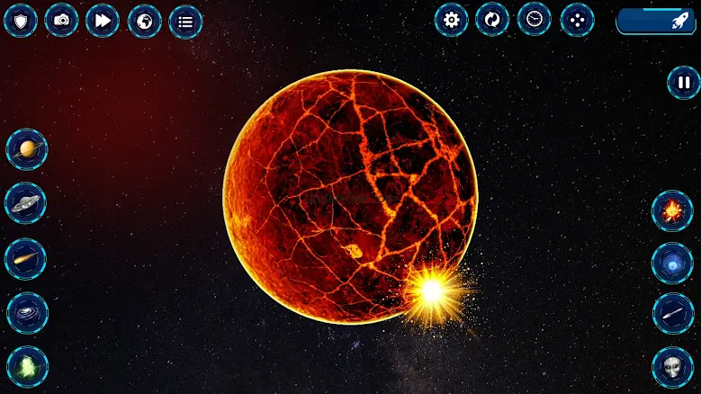 solar planet destroying game 2.8