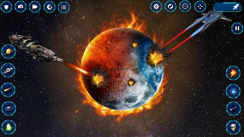 solar planet destroying game 2.8