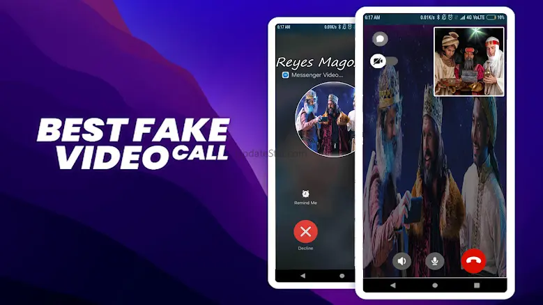 Videollamada de Reyes Magos