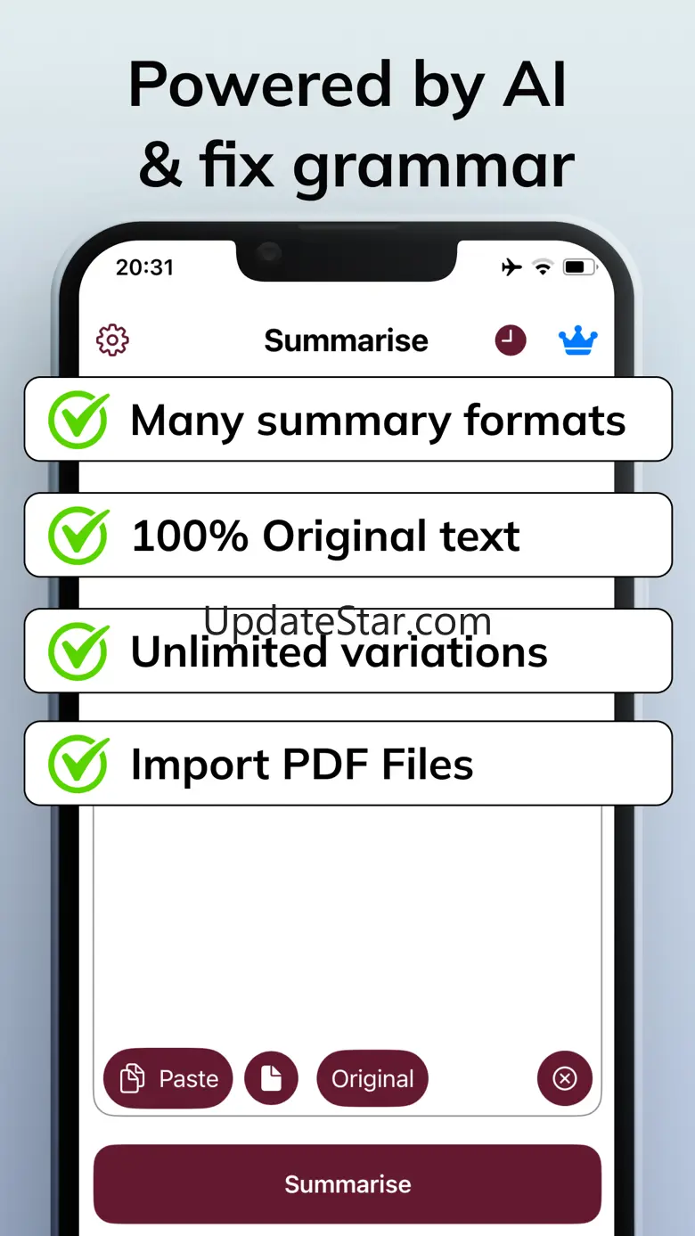AI Summary Text Summarizer 1.0