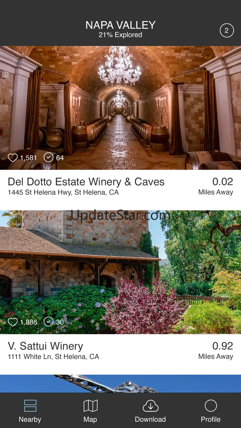 Napa Valley Offline Wine Guide 1.0