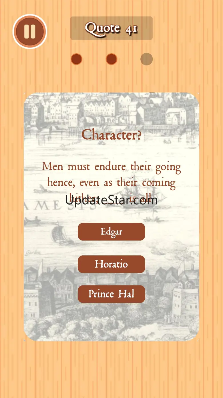 Bard Cards : Shakespeare Says 1.1