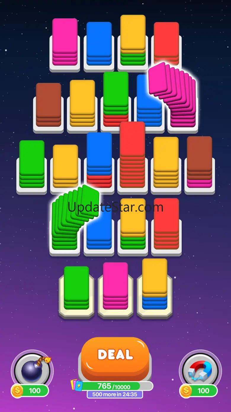 Card Shuffle - Color Sorting 1.0.4