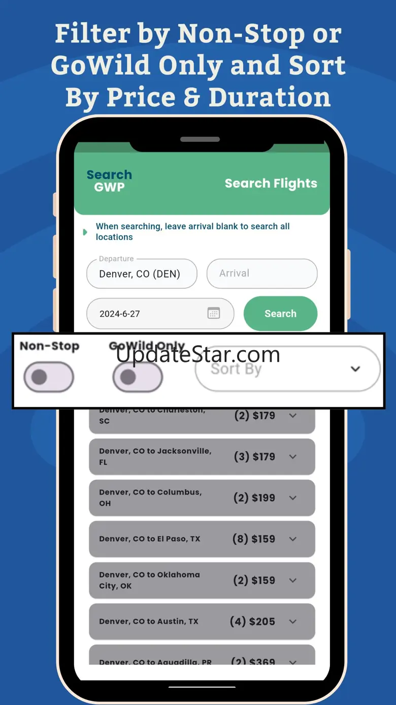 SearchGWP Go Wild Pass Flights 1.0.6