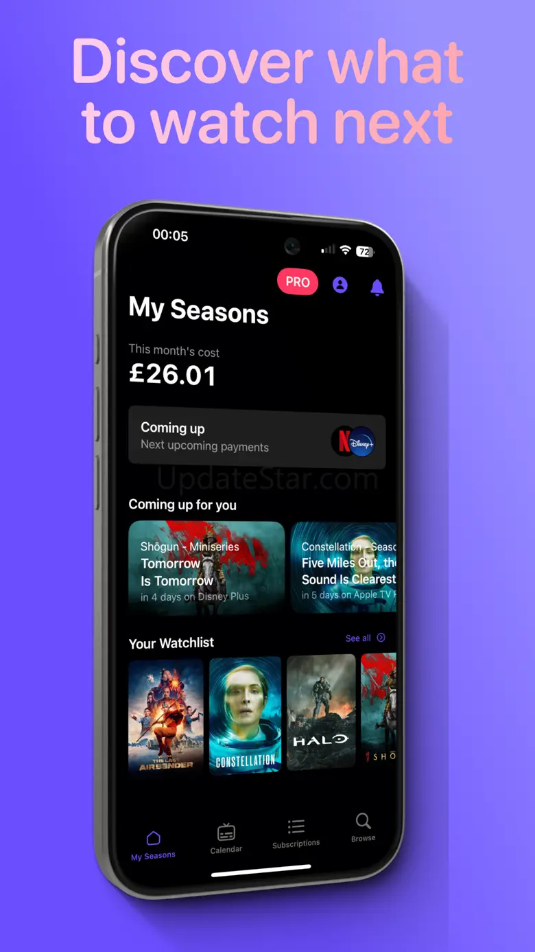 Seasons - Streaming companion 1.2.0