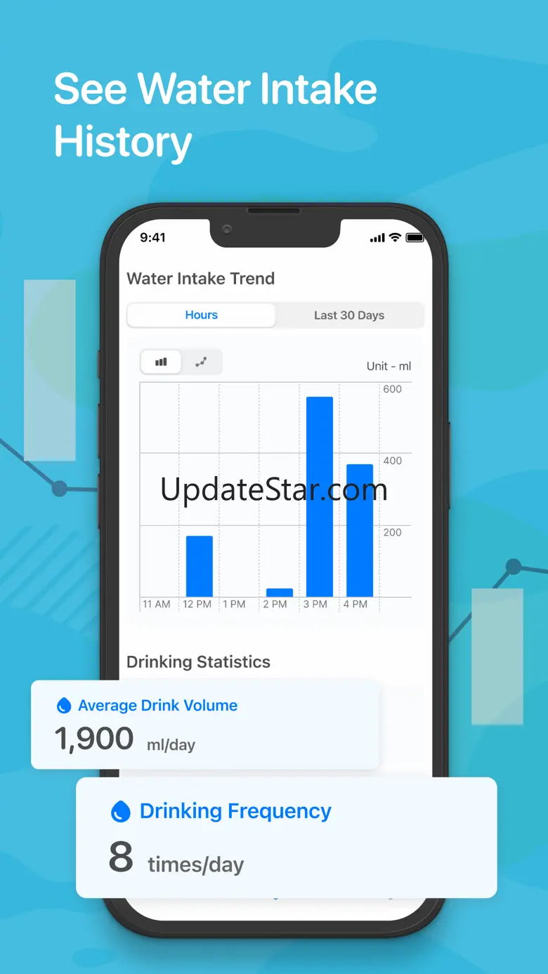Daily Water Tracker App. 1.2