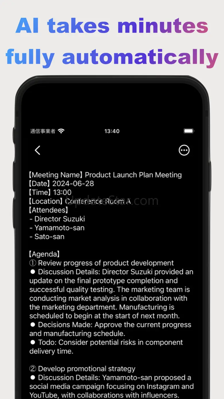 Minutes.AI 1.2.0