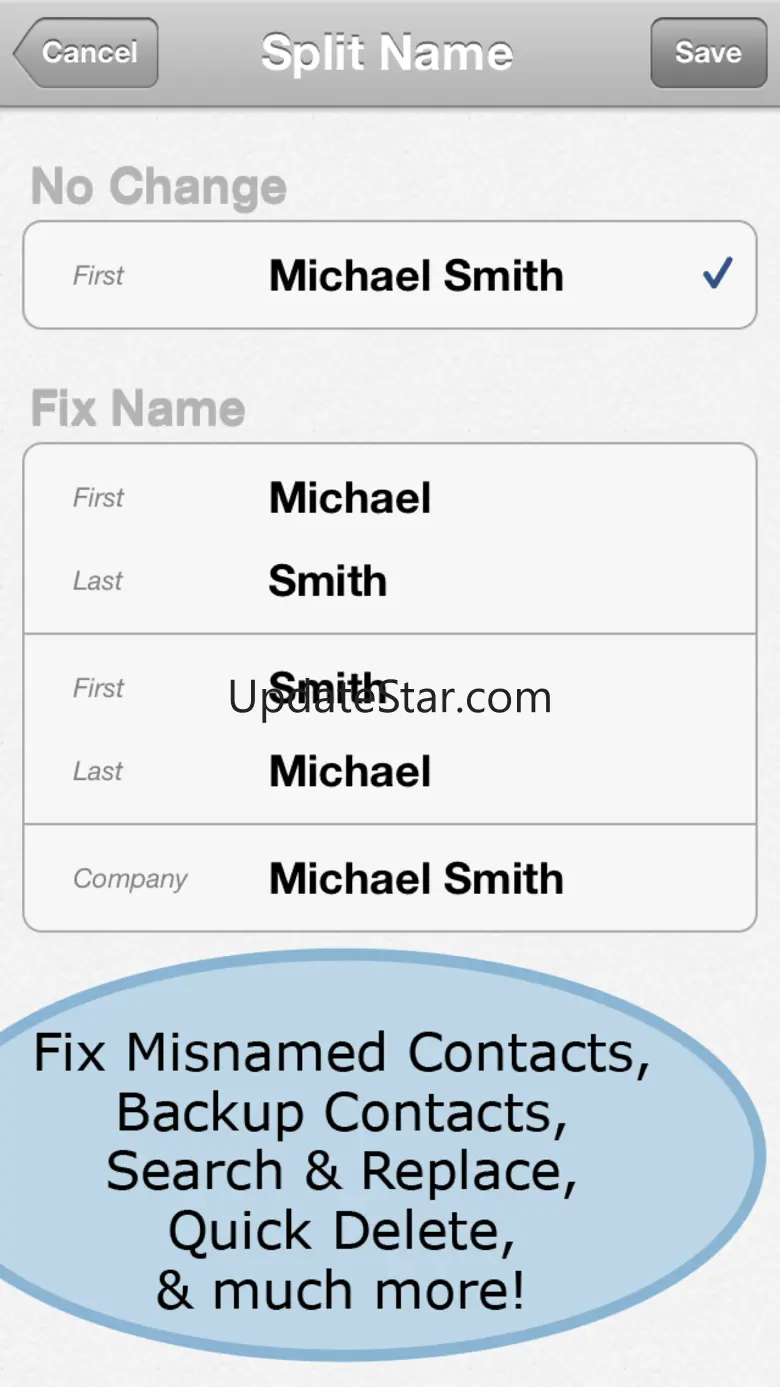 ContactClean - Address Book Cleanup & Repair 2.1.1