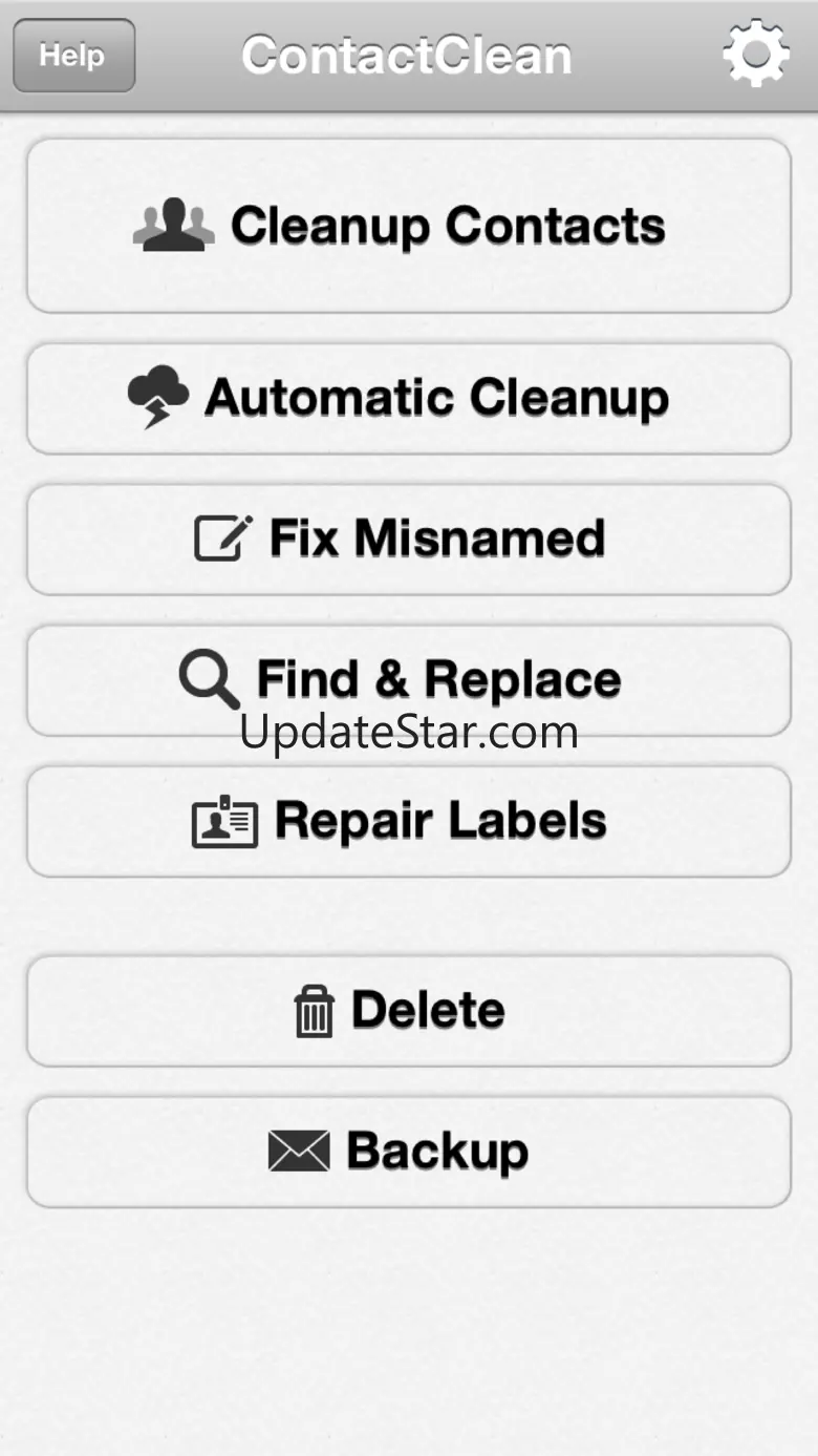 ContactClean - Address Book Cleanup & Repair 2.1.1