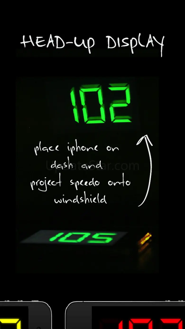 SpeedGlow Speedometer - Gesture Controlled Speedo 2.0.1