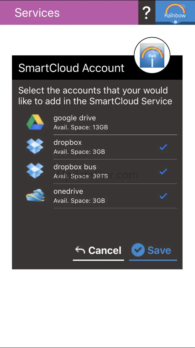 Rainbow-Best cloud storage app 4.9.1