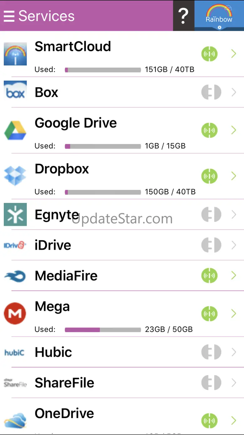 Rainbow-Best cloud storage app 4.9.1
