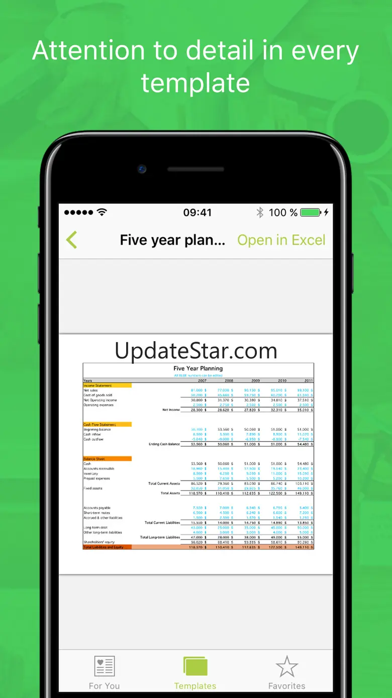 Templates for Excel Pro 4.0