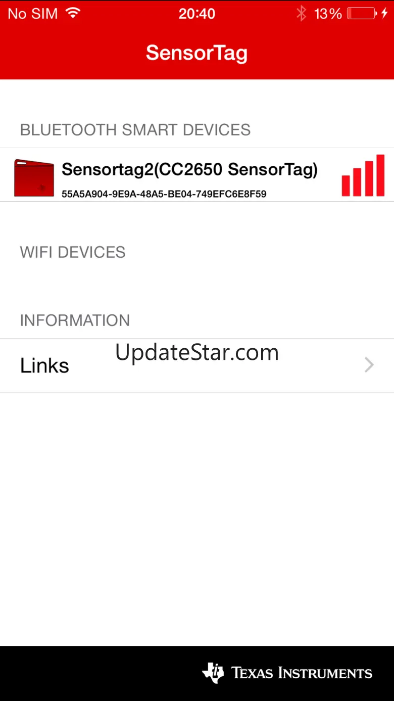 TI SensorTag 5.6