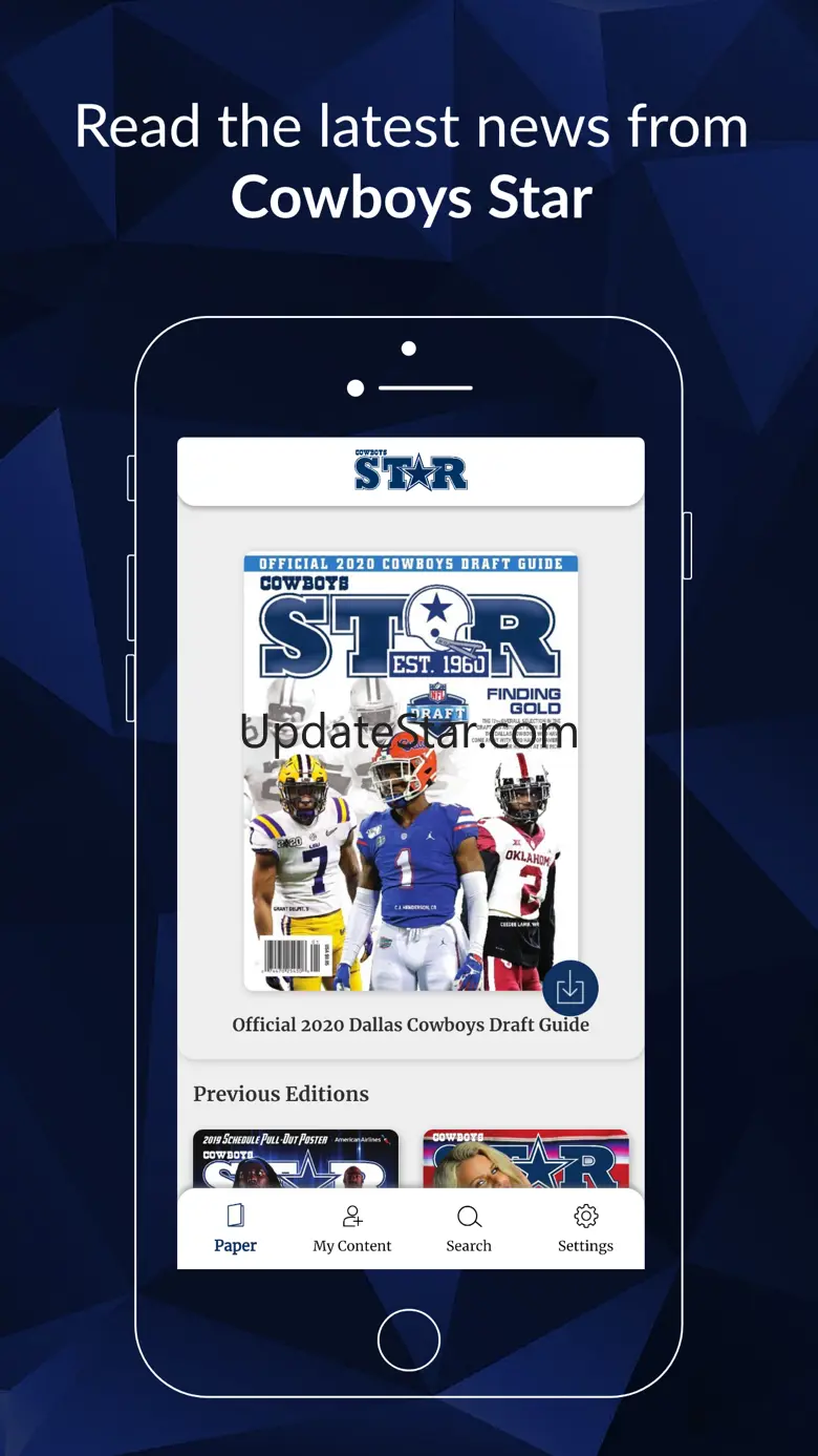 Dallas Cowboys Star Magazine 4.0.1
