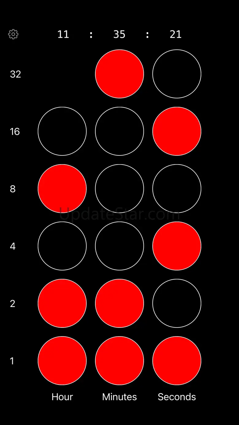 Big binary clock 1.2.4