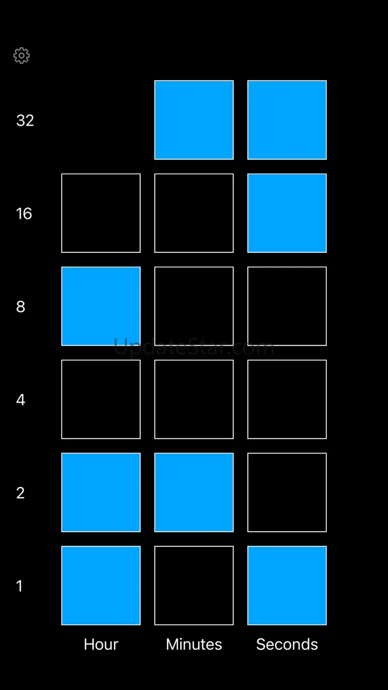 Big binary clock 1.2.4