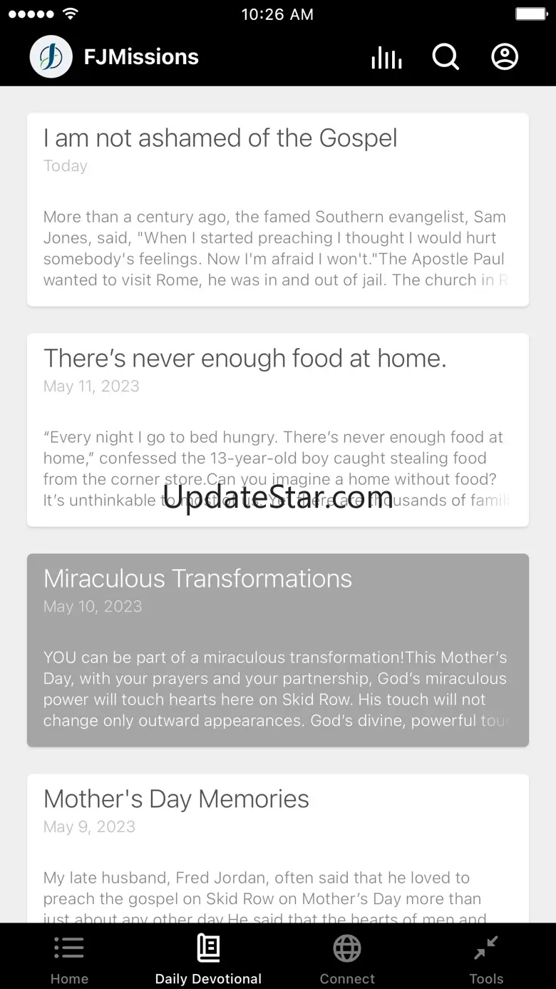 Fred Jordan Missions 6.3.1