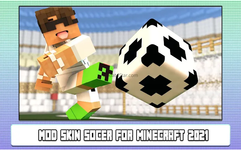 Mod Skin Soccer for Minecraft  23.11.1984