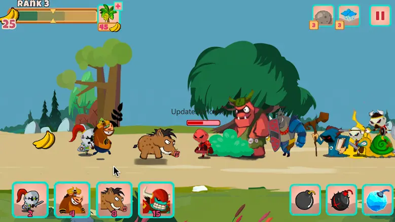 Monster Rush: Strategy TD war 2