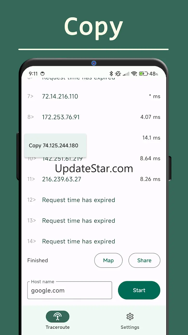 Traceroute 2.0.1