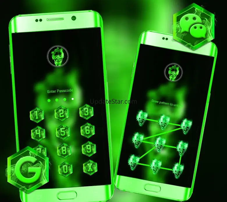 Smoke Skull Launcher Theme 5.1