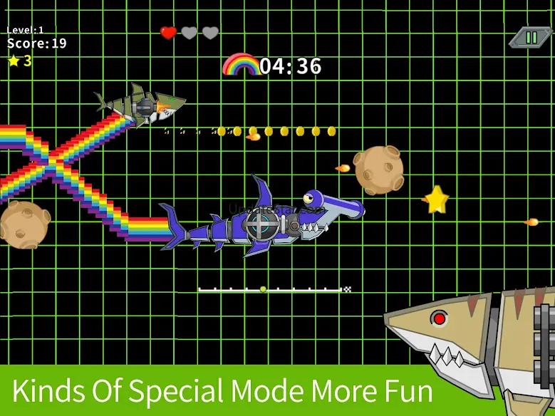 Robot Gun Shark Double Attack 3.9