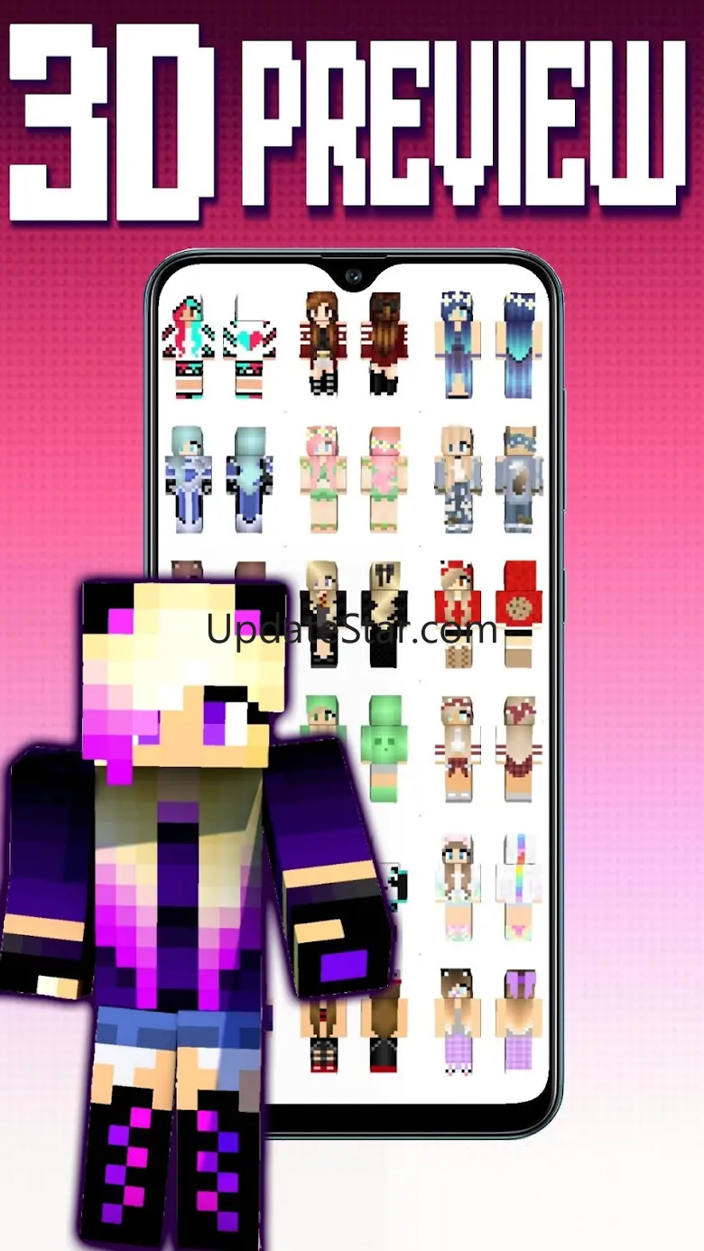 Girl Skins for Minecraft 5.0