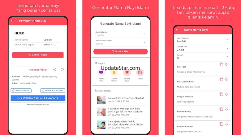 Nama Bayi Islami dan Artinya